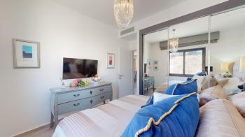 KKTC Girne Esentepe'de Site İçerisinde Deniz Manzaralı 3+1 Ultra Lüks Özel Teraslı Penthouse