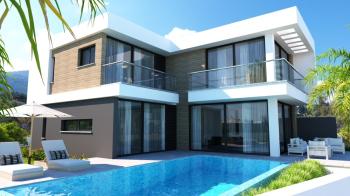 Kıbrıs Girne Bellapais Bölgesinde Satılık 4+1 Villa