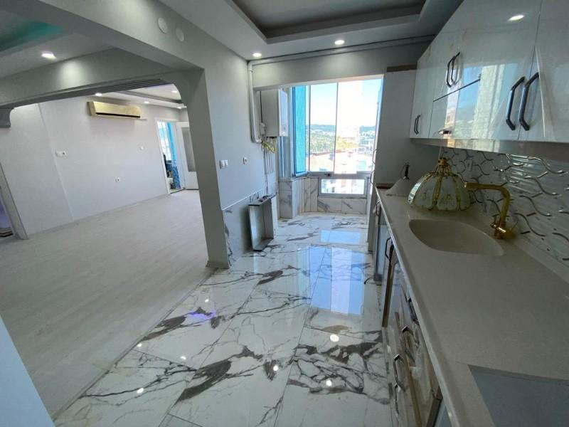 Full yapılı deniz manzaralı doğalgazlı daire