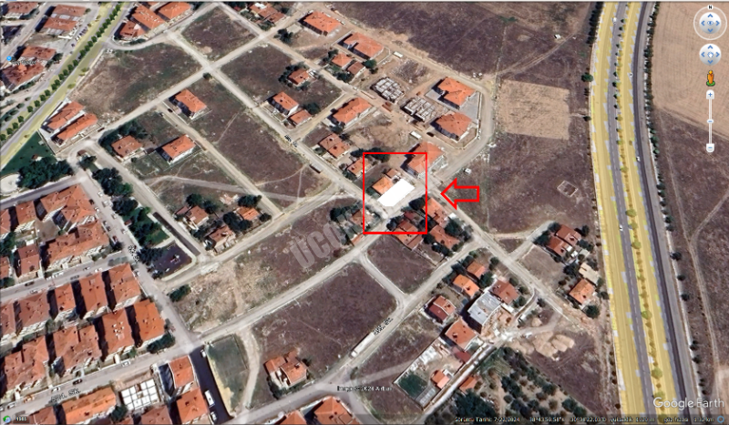 AFYON ÜÇOK EMLAKTAN ALİ İHSAN PAŞA MAH DA SATILIK 255M² ARSA