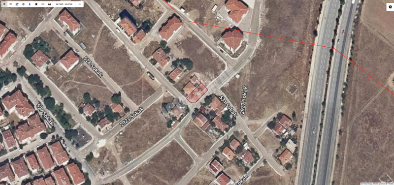 AFYON ÜÇOK EMLAKTAN ALİ İHSAN PAŞA MAH DA SATILIK 255M² ARSA