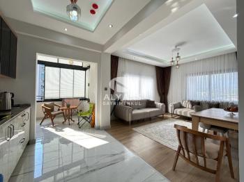 ALYANS'TAN DENİZE 300 MT FULL EŞYALI FULL SOSYAL ALANLI 2+1