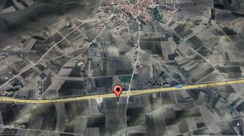 GÜVENAY - ÇORUM SAMSUN YOLU ÜZERİ 1,258 M² YOLA CEPHE SATILIK TARLA 