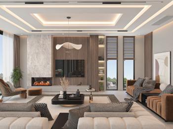 GIRNE EDREMIT BOLGESINDE 4+1 SATILIK LUKS VILLALAR