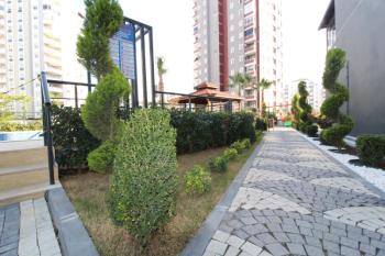 ASLAN'DAN TECE'DE, DENİZ MANZARALI, HAVUZLU SİTE İÇİ, KİRALIK 1+1