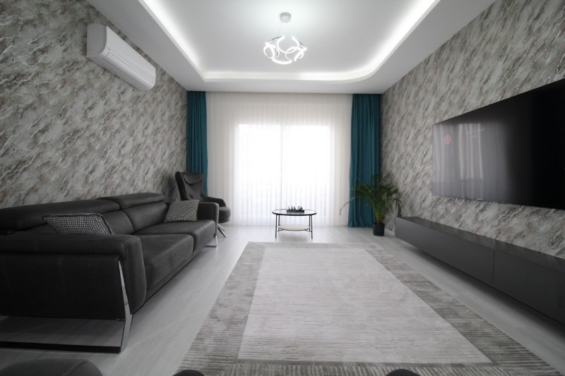 ASLAN'DAN HAVUZLU SİTE İÇİ, SIFIR AYARINDA 4+1 LÜKS DAİRE