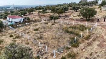 Didim  zümrüttepe de satılık köşebaşı 485m2 villa arsası 