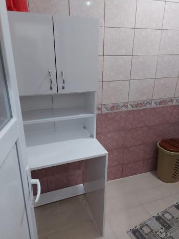 Boyalı laminat cift balkon teraslı 