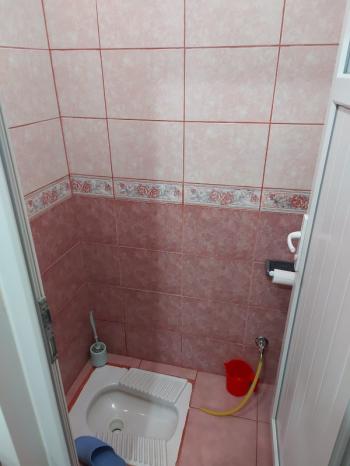 Boyalı laminat cift balkon teraslı 