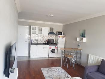 1 +1 eşyalı tek kişilik daire