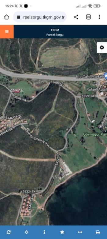 İZMİR SEFERİHİSARDA DENİZE 700 M MESAFEDE 617 M2 ARSA