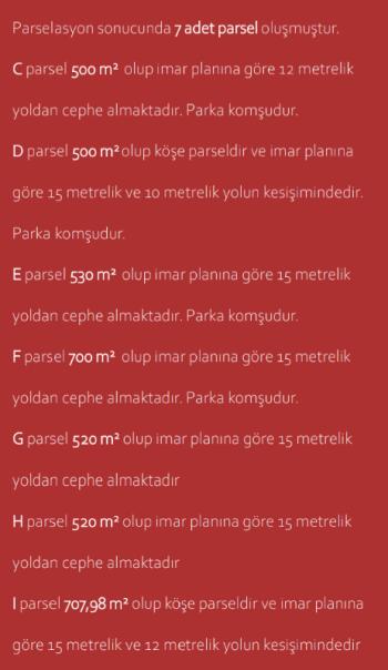 İstanbul Şile Çayırbaşı Mahallesi Satılık Konut İmarlı Parseller 