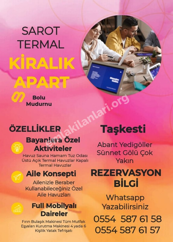 SAROT TERMAL VADİ DEVREMÜLK KİRALİK FİYATLARI 