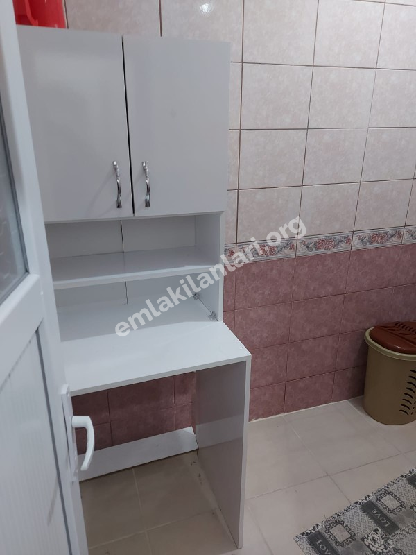 Boyalı laminat cift balkon teraslı 