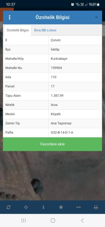 GÜVENAY – ÇORUM İSKİLİP KIZILCABAYIR KÖYÜ SATILIK KONUT İMARLI ARSA