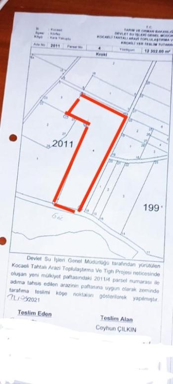 Kocaeli Körfez Karayakuplu Satılık Tarla