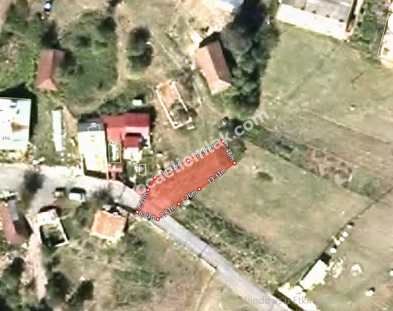 KÖRFEZ CUMA KÖY SATILIK 280 M2 ARSA TARLA