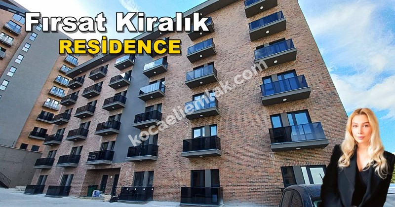 İzmit Kabaoğlu Solin Residence 1+1 Full Eşyalı Kiralık Daire