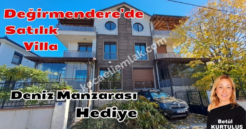 DEĞİRMENDERE TOPÇULAR SATILIK TRİPLEKS VİLLA