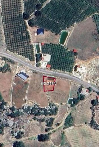 ASLAN'DAN SIRAÇ'TA 250 M2 VİLLA YAPIMINA UYGUN,DENİZ MANZ. TARLA