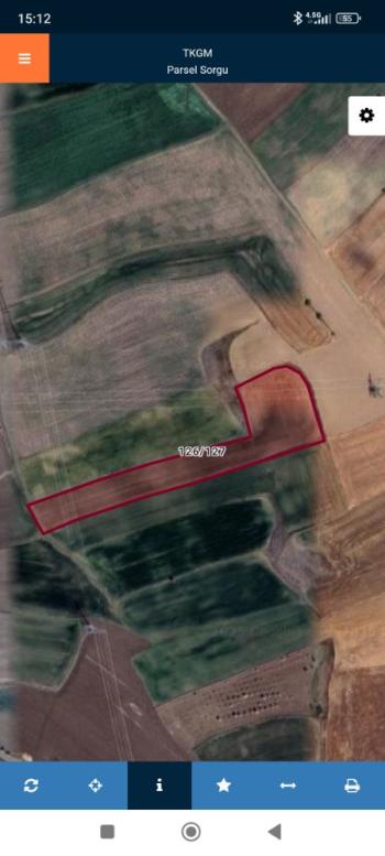 Güvenay - Çorum İskilip Yolu Deliler Köyü Üstü 10.656 m2 Satılık Tarla