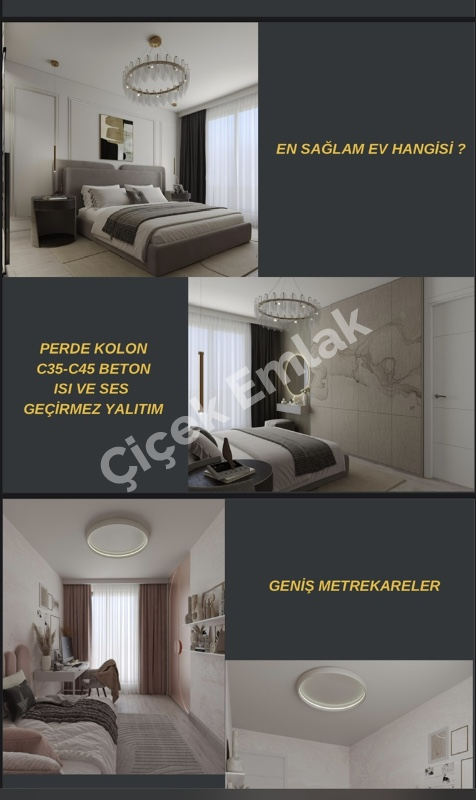 Eyüpsultan Metro Park 2'de Sıfır 2+1 ve 3+2 Daireler – Metroya 2 Dakika, Balkonlu, Krediye Uygun