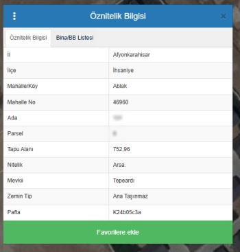 AFYON ÜÇOK EMLAKTAN İHSANİYE ABLAKTA SATILIK 753M² ARSA