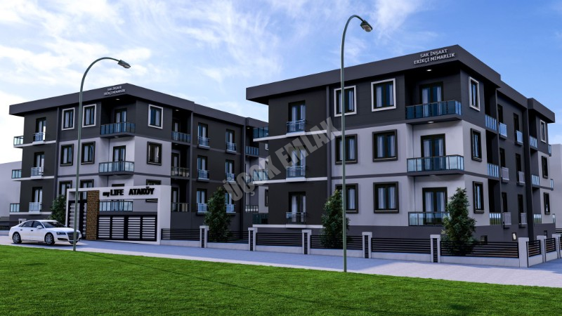 AFYON ÜÇOK EMLAKTAN MAREŞAL MAH SATILIK TEMELDEN LÜKS DAİRELER
