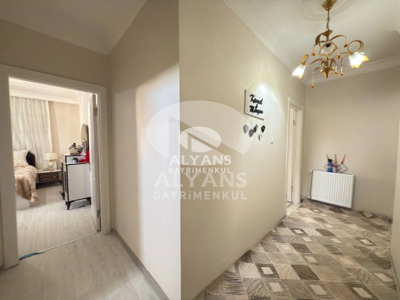ALYANS'TAN MERKEZİ KONUMDA TEK BLOK FULL YAPILI DOĞALGAZLI 3+1