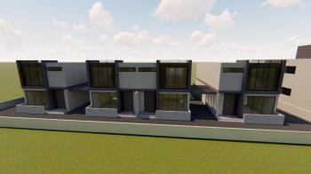 Lefkoşa Alayköy Bölgesinde Satılık 3+1 Sıfır İKİZ VİLLALAR