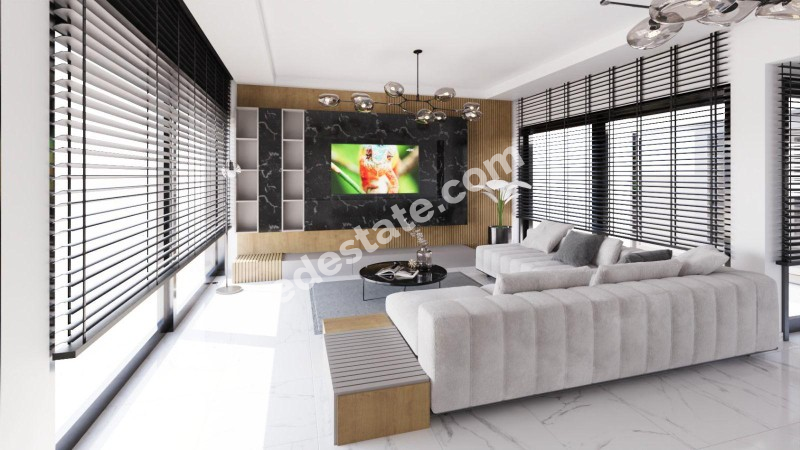 Lefkoşa Alayköy Bölgesinde Satılık 3+1 Sıfır İKİZ VİLLALAR