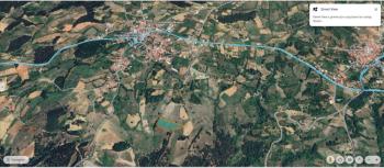 DijitalEmlak'tan Osmangazi Büyükdeliller köyünde Satılık 6.600 m2 Köye Yakın Manzaralı Tarla.