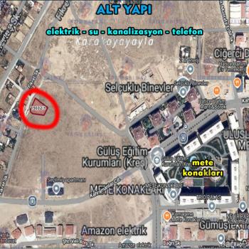 Konya / Selçuklu / Satılık Arsa S. Eyyubi Mah. (Gülistan Parselleri) 1.299 M2