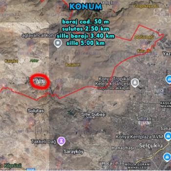 Konya / Selçuklu / Satılık Arsa Tatköy Mah. Müstakil 1.952 M2