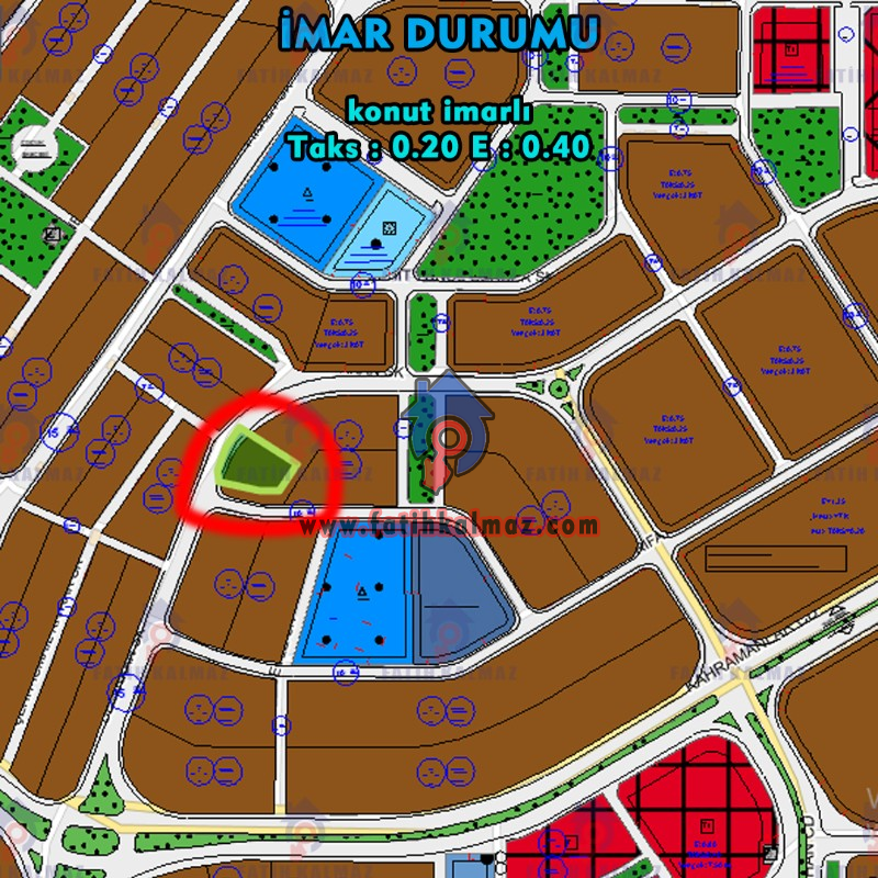 Konya / Selçuklu / Satılık Arsa S. Eyyubi Mah. (Gülistan Parselleri) 1.299 M2