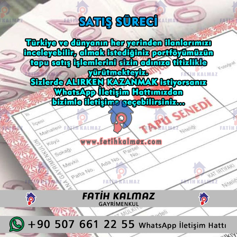 Konya / Selçuklu / Satılık Tarla Sille Ak Mah. 1.123 M2 (Hisseli)