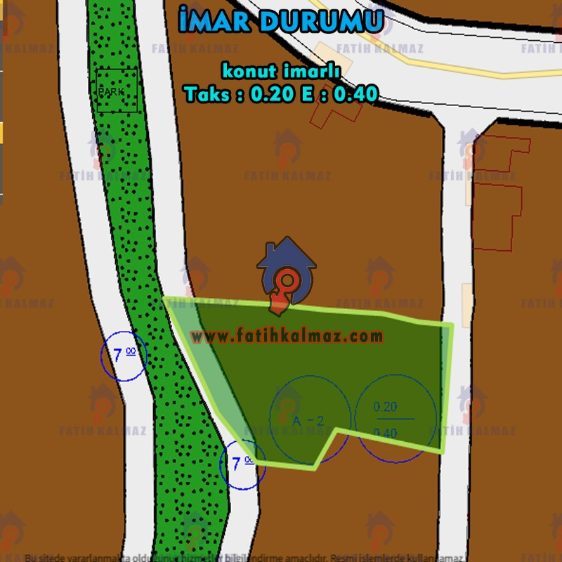 Konya / Selçuklu / Satılık Arsa Tatköy Mah. Müstakil 1.952 M2