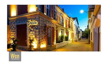 ÇEŞME MERKEZDE BİNA,8 ADET 1+1 EŞYALI DAİRE, BAHÇE+ORTAK ALANLAR