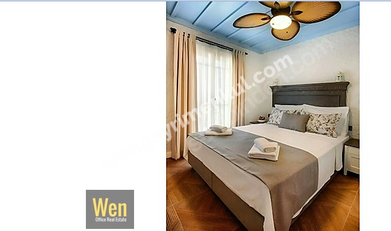 ÇEŞME MERKEZDE BİNA,8 ADET 1+1 EŞYALI DAİRE, BAHÇE+ORTAK ALANLAR