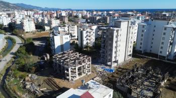 ANAMUR İSKELE SATILIK 1+1  VE 2+1 DAİRELER