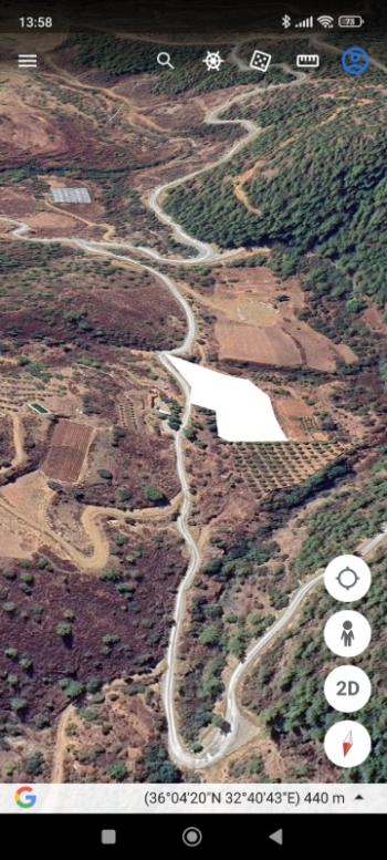 ANAMUR DEMİRÖRENDE SATILIK MÜSTAKİL TARLA