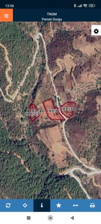 ANAMUR DEMİRÖRENDE SATILIK MÜSTAKİL TARLA