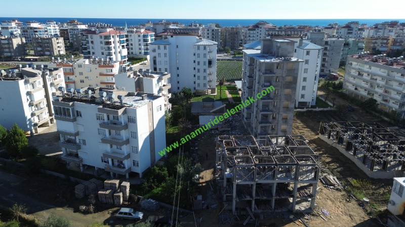 ANAMUR İSKELE SATILIK 1+1  VE 2+1 DAİRELER