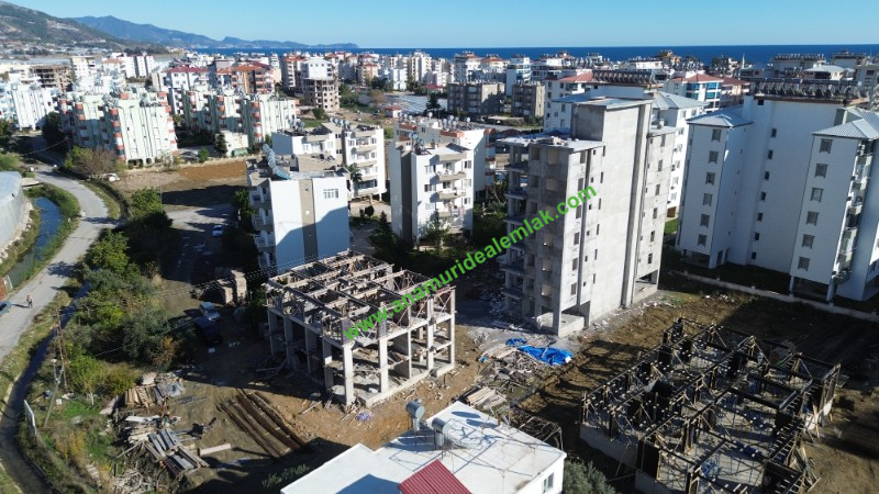 ANAMUR İSKELE SATILIK 1+1  VE 2+1 DAİRELER