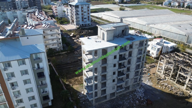 ANAMUR İSKELE SATILIK 1+1  VE 2+1 DAİRELER