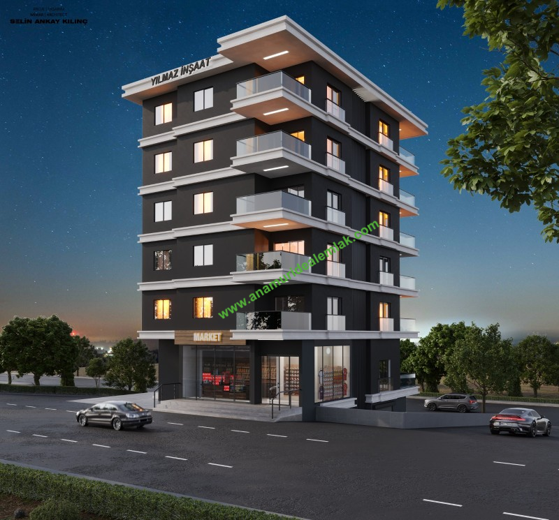 ANAMUR YILDIRIM BEYAZIT SATILIK 2+1 DAİRELER