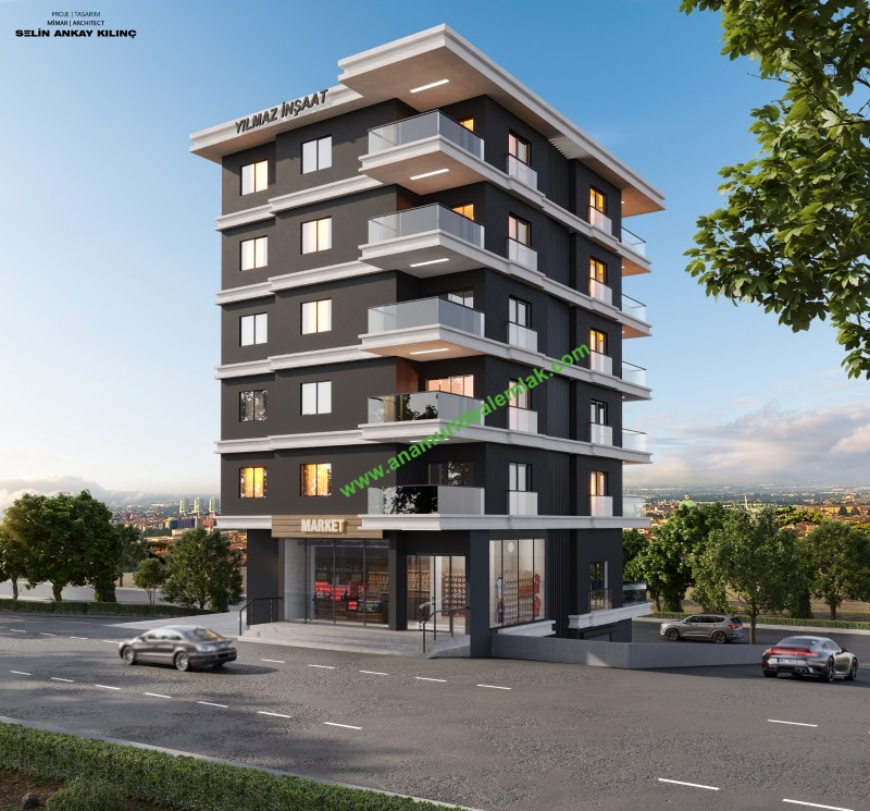 ANAMUR YILDIRIM BEYAZIT SATILIK 2+1 DAİRELER