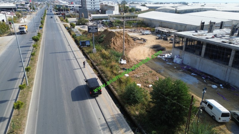 ANAMUR D400 ÜZERİ SATILIK İŞYERLERİ