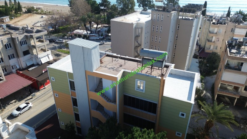 ANAMUR'DA DENİZ MANZARALI SATILIK OTEL