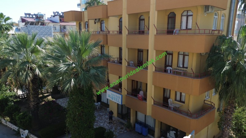ANAMUR İSKELE SAHİLE 100 MT SATILIK BUTİK OTEL